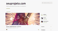 Desktop Screenshot of blog.seuprojeto.com